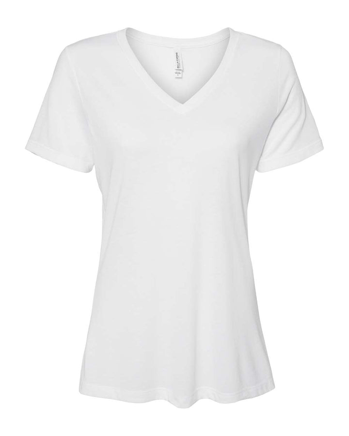 BELLA + CANVAS 6415 - Solid White Triblend