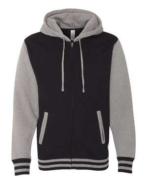 Independent Trading Co. IND45UVZ - Black/ Gunmetal Heather