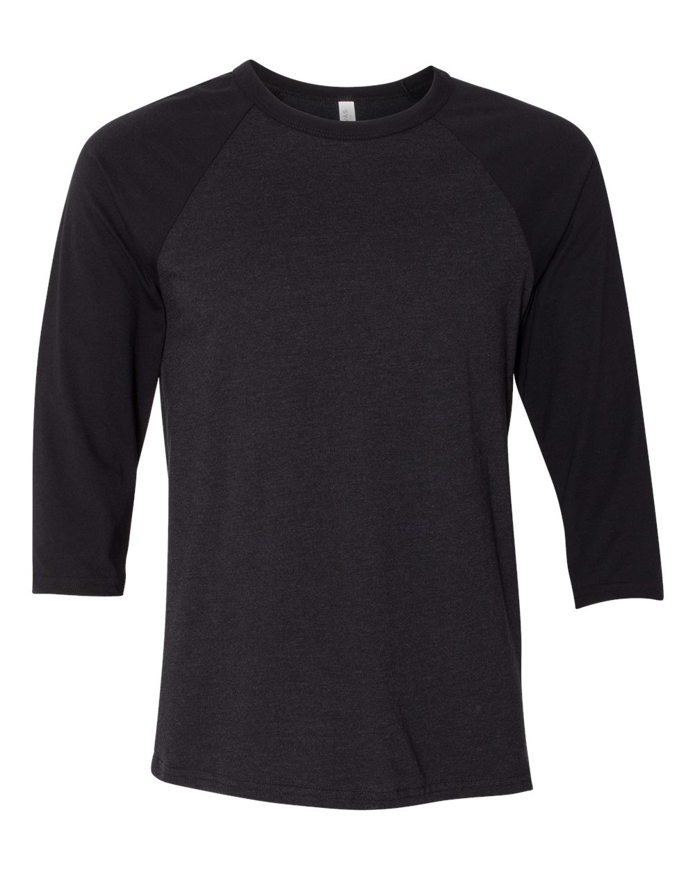 BELLA + CANVAS 3200 - Black Heather/ Black