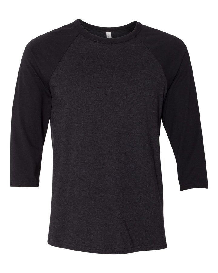 BELLA + CANVAS 3200 - Black Heather/ Black