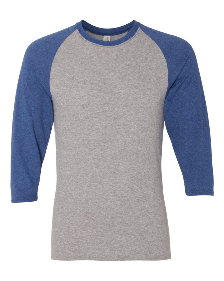 JERZEES 601RR - Oxford/ True Blue Heather