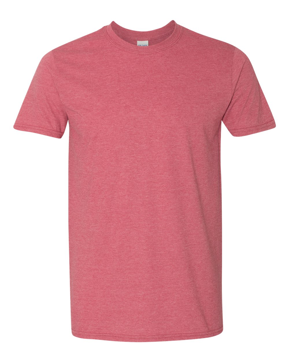 Gildan 64000 - Heather Cardinal Red