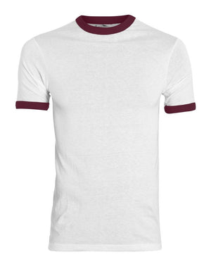 Augusta Sportswear 710 - White/ Maroon