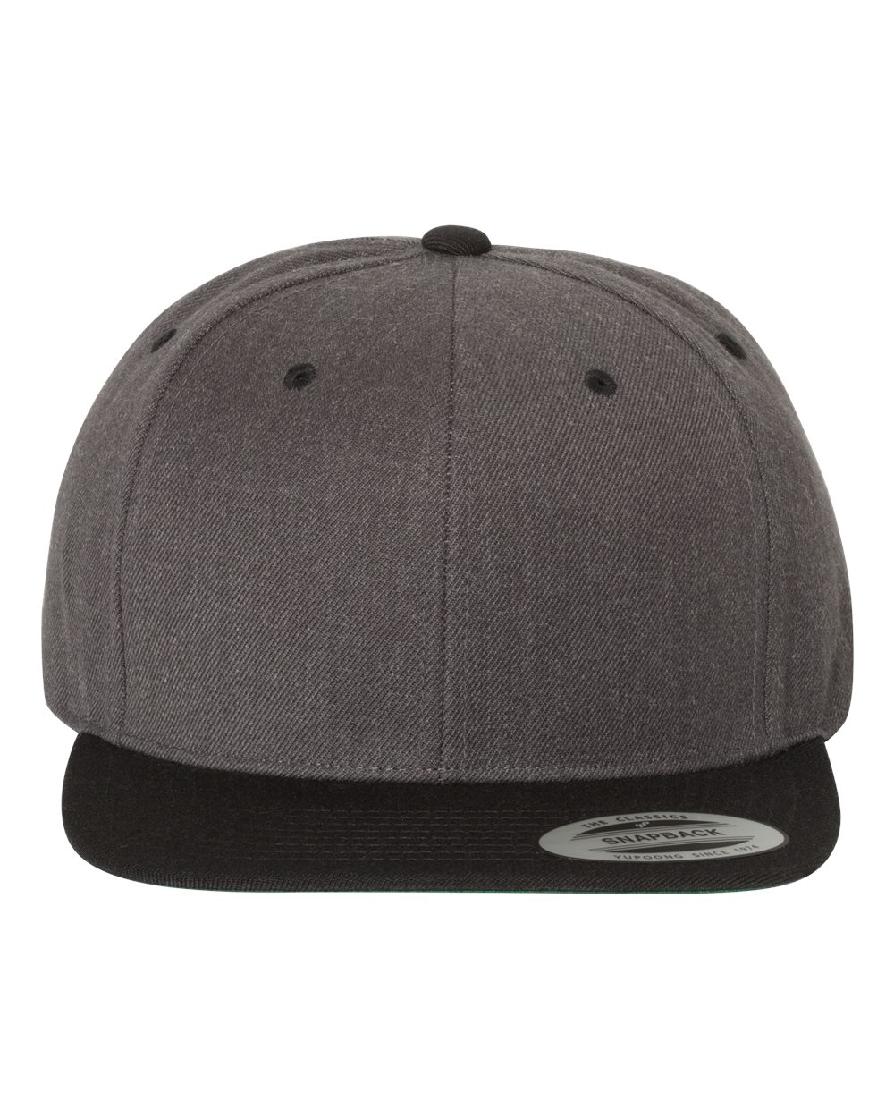 YP Classics 6089M - Dark Heather/ Black