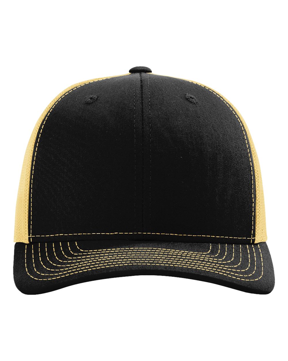 Richardson 112 - Black/ Vegas Gold