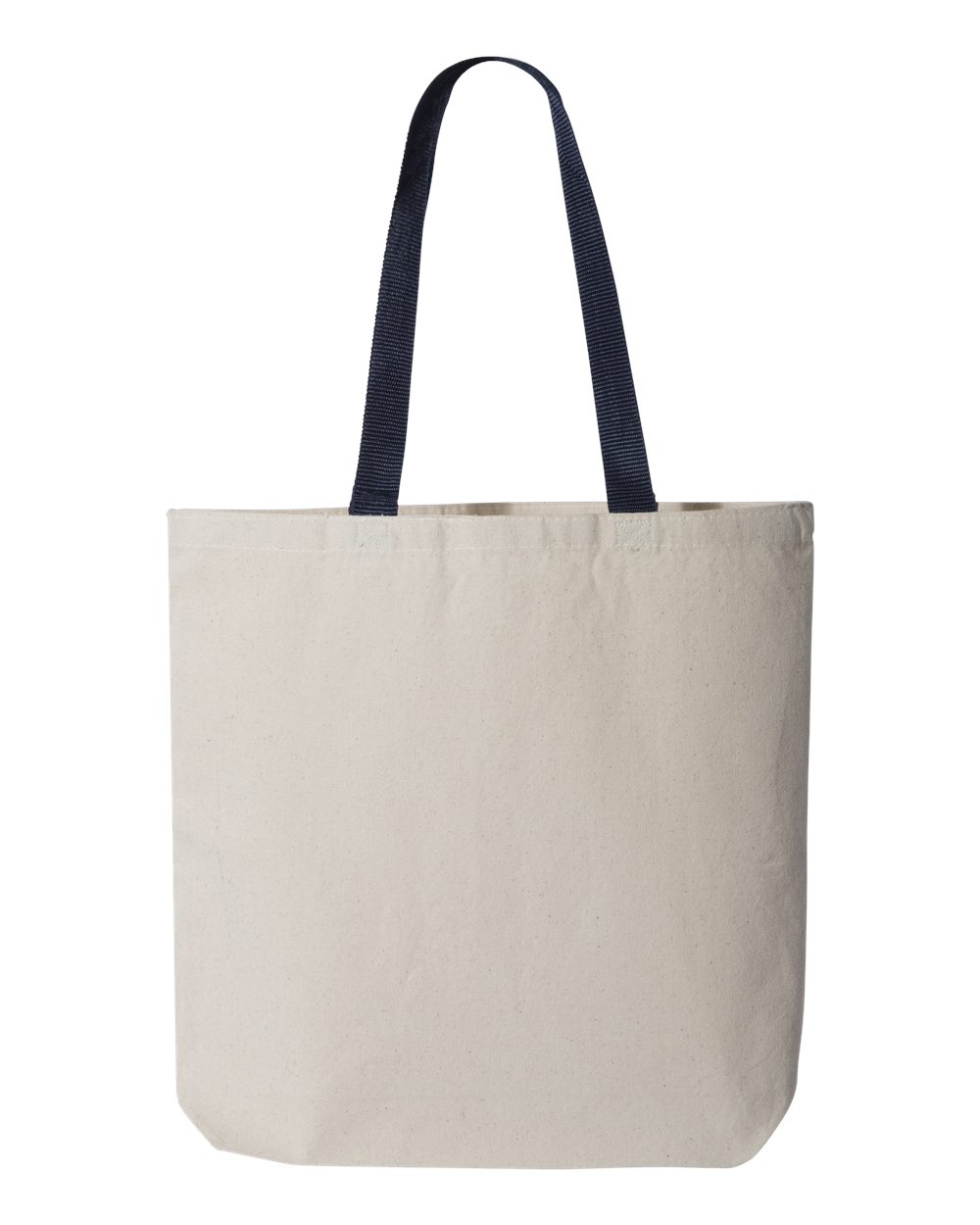 Q-Tees Q4400 - Natural/ Navy