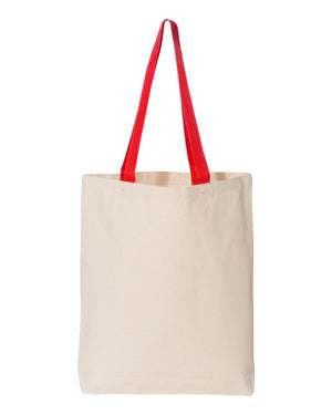 Q-Tees Q4400 - Natural/ Red