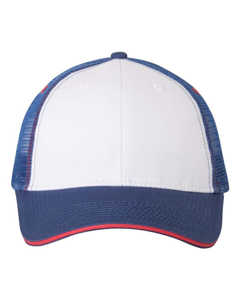 Valucap S102 - White/ Royal/ Red
