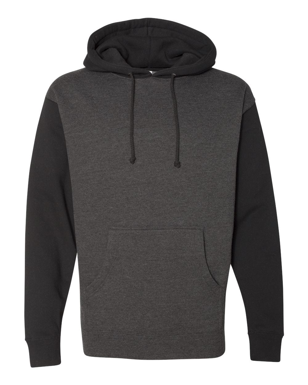 Independent Trading Co. IND4000 - Charcoal Heather/ Black