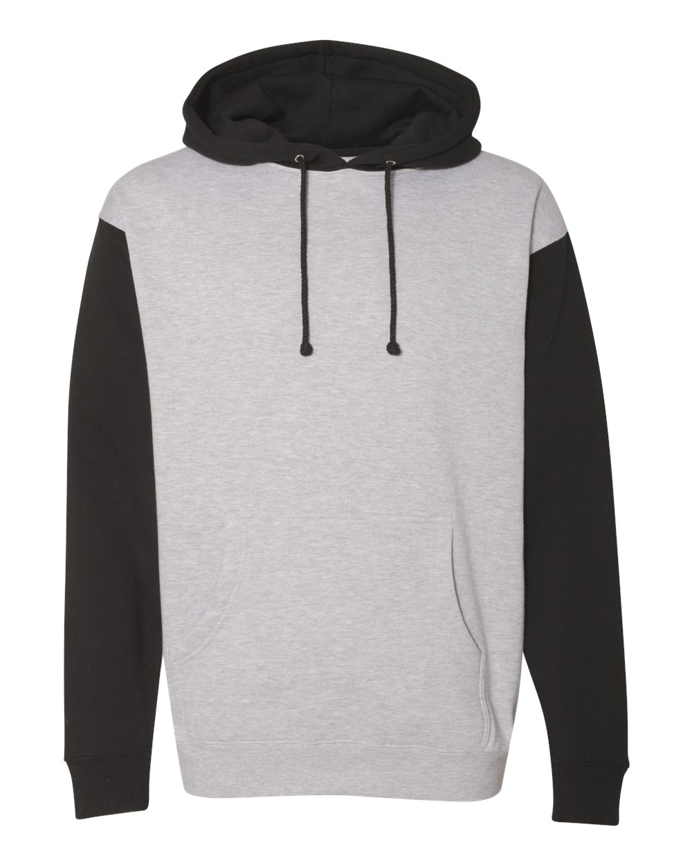 Independent Trading Co. IND4000 - Grey Heather/ Black