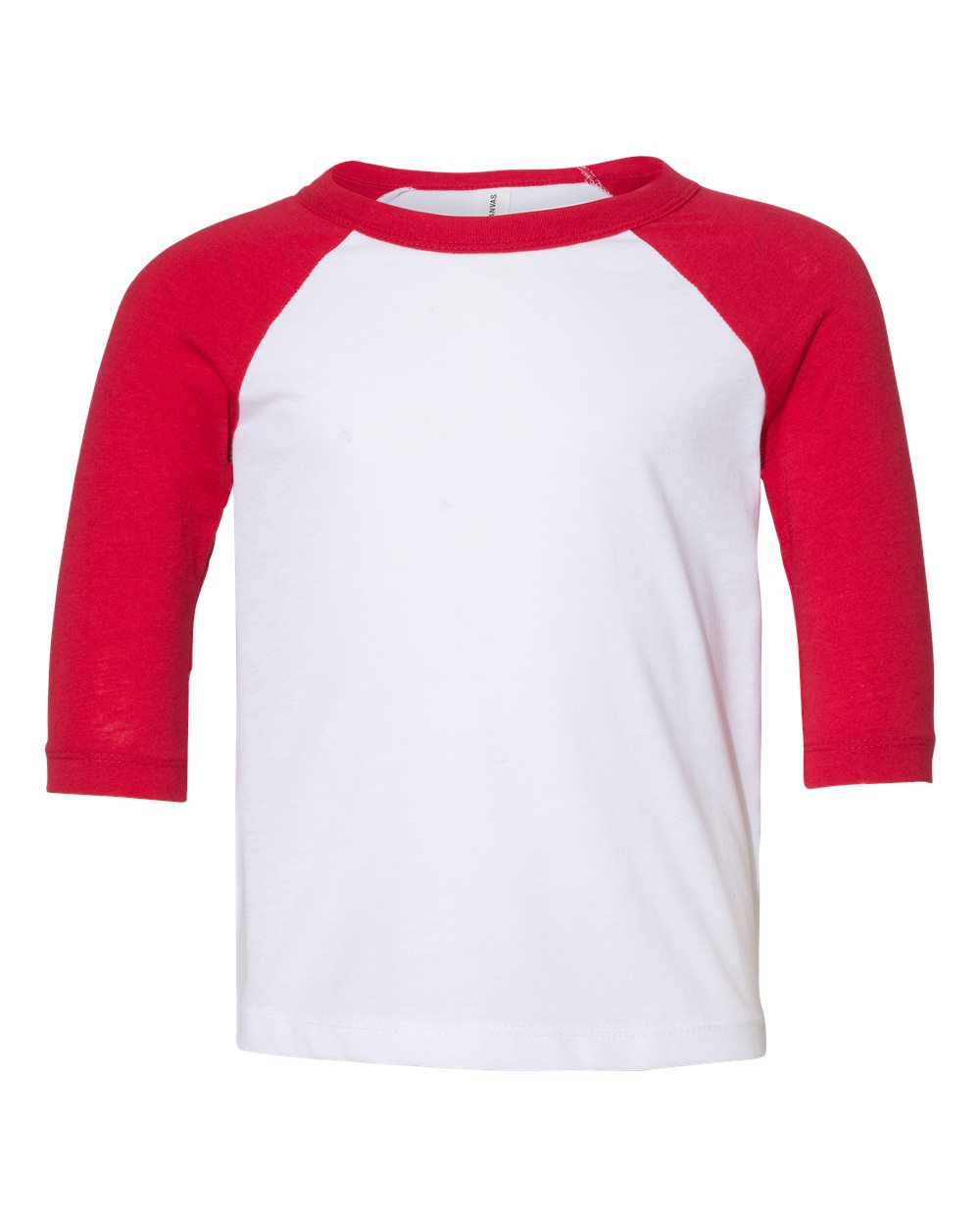 BELLA + CANVAS 3200T - White/ Red