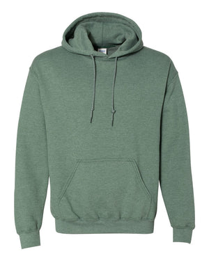 Gildan 18500 - Heather Dark Green