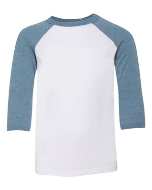BELLA + CANVAS 3200Y - White/ Denim