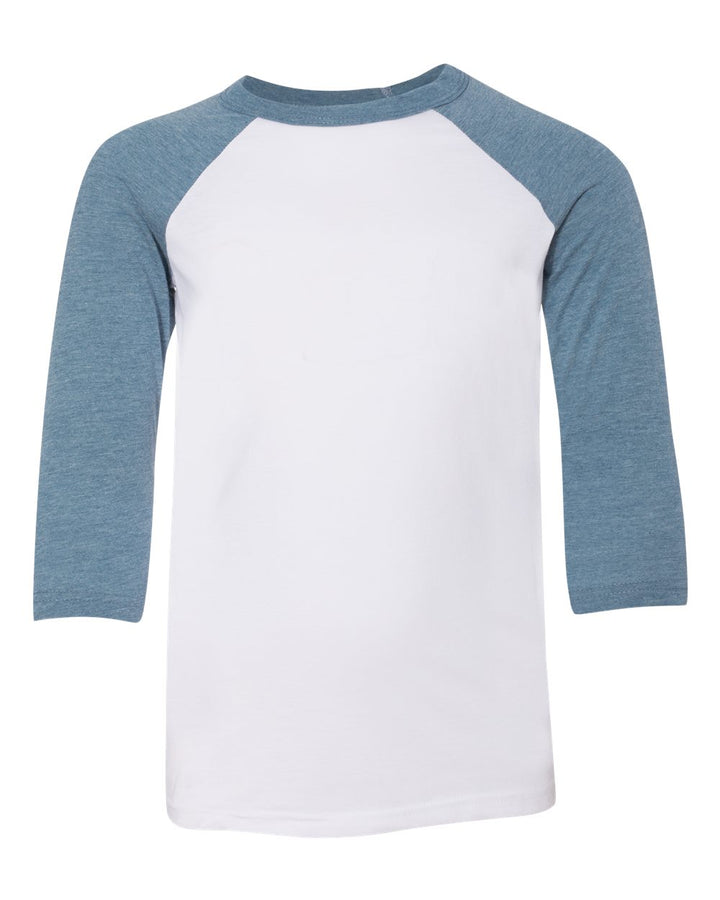BELLA + CANVAS 3200Y - White/ Denim