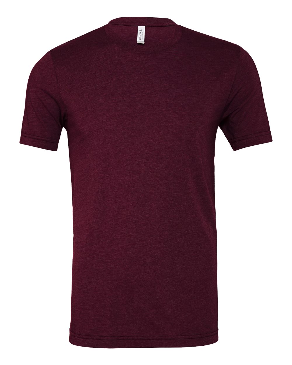 BELLA + CANVAS 3413 - Solid Maroon Triblend