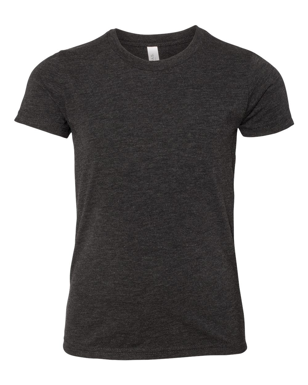 BELLA + CANVAS 3413Y - Charcoal Black Triblend