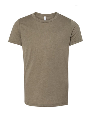 BELLA + CANVAS 3413Y - Olive Triblend
