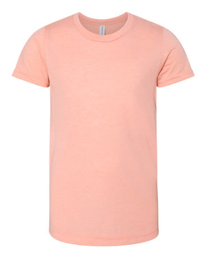 BELLA + CANVAS 3413Y - Peach Triblend