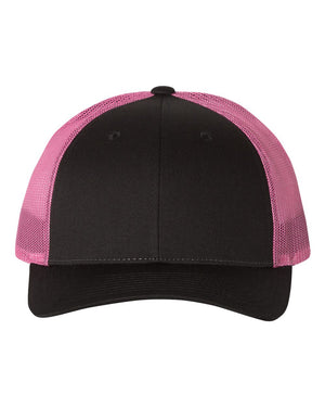 Richardson 115 - Black/ Neon Pink