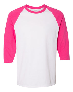 Gildan 5700 - White/ Heliconia
