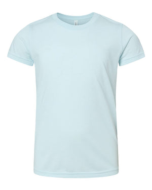 BELLA + CANVAS 3413Y - Ice Blue Triblend