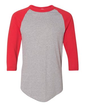 Augusta Sportswear 4420 - Athletic Heather/ Red