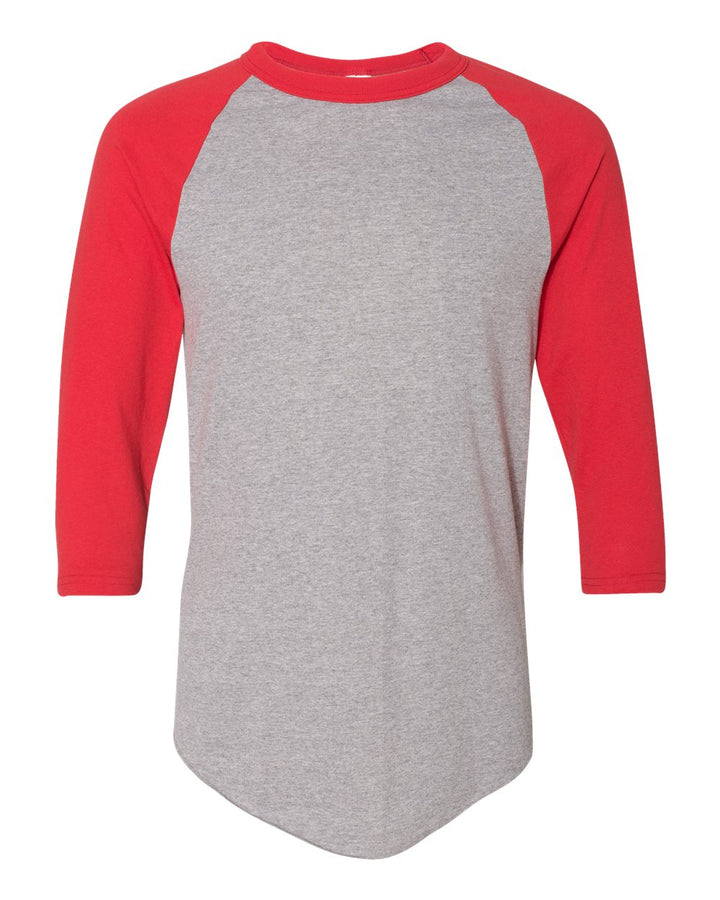 Augusta Sportswear 4420 - Athletic Heather/ Red