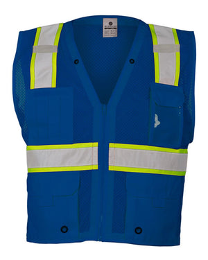 Kishigo B100-111 - Royal Blue/ Lime - B102