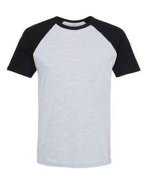 Next Level 3650 - Black/ Heather Grey