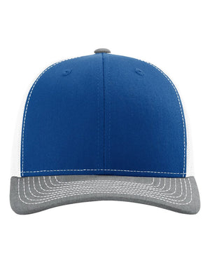 Richardson 112 - Royal/ White/ Heather Grey