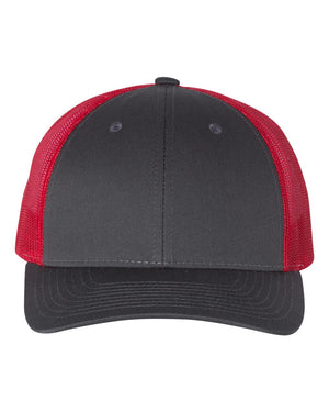 Richardson 115 - Charcoal/ Red