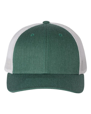 Richardson 115 - Heather Dark Green/ Silver