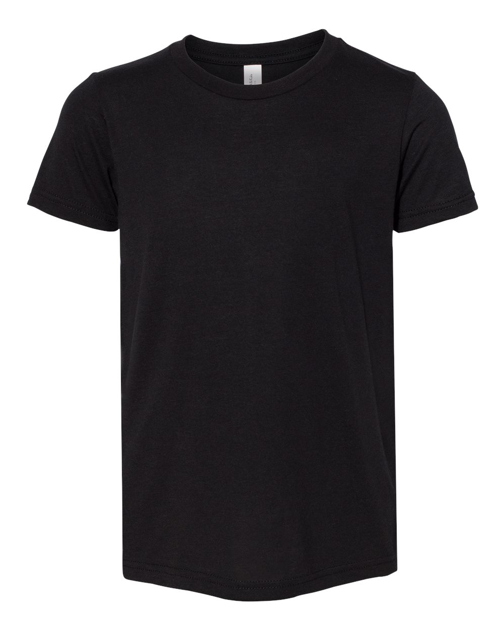 BELLA + CANVAS 3413Y - Solid Black Triblend