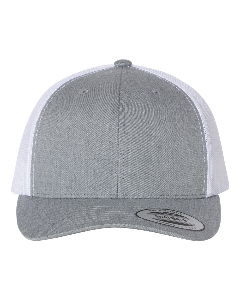 YP Classics 6606 - Heather Grey/ White