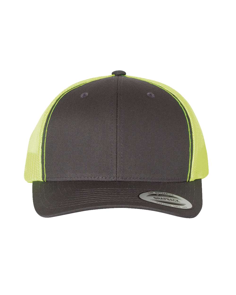 YP Classics 6606 - Charcoal/ Neon Green