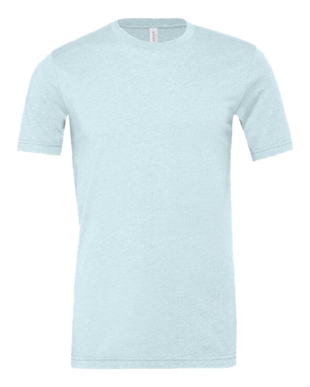 BELLA + CANVAS 3001CVC - Heather Prism Ice Blue