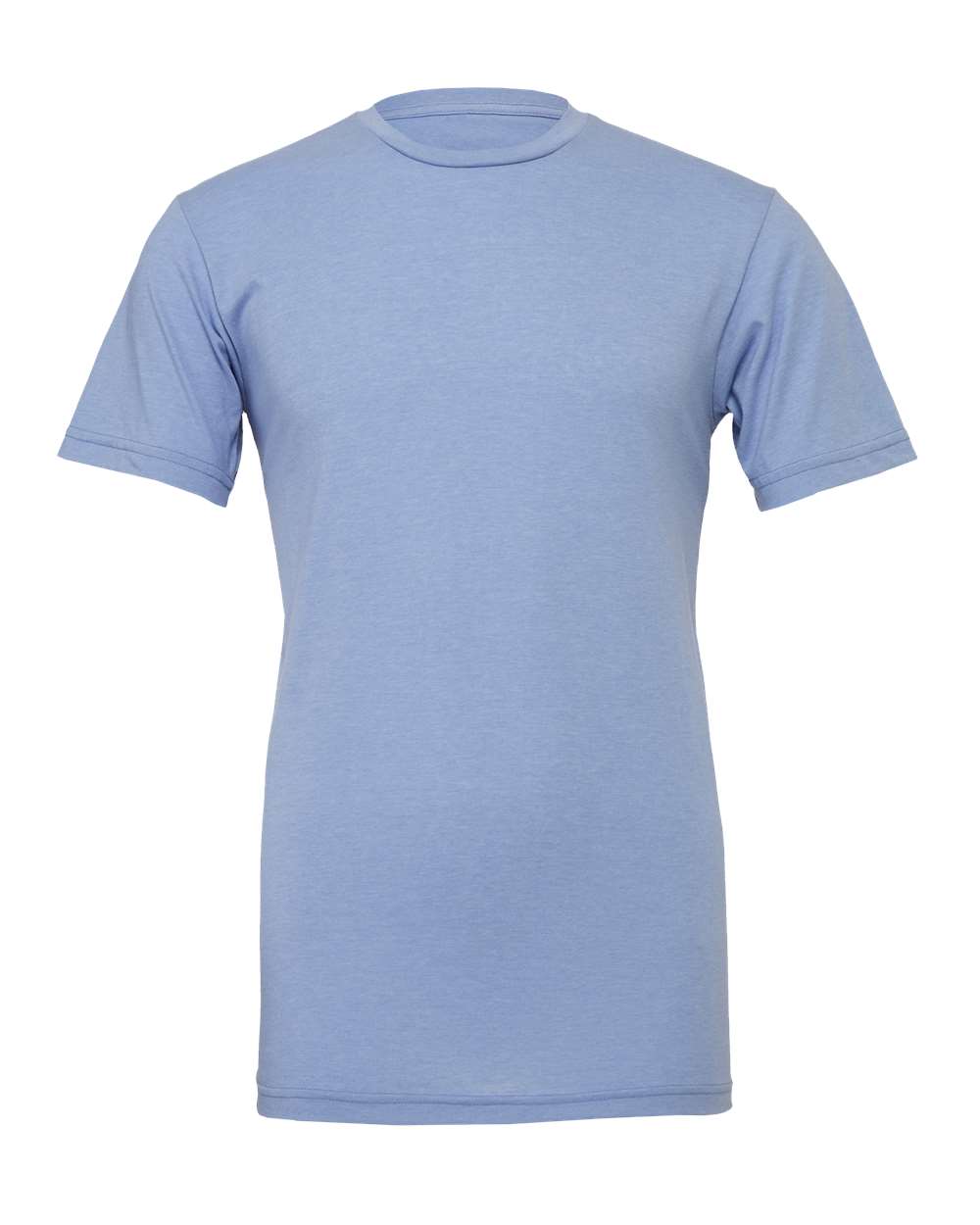 BELLA + CANVAS 3001CVC - Heather Blue