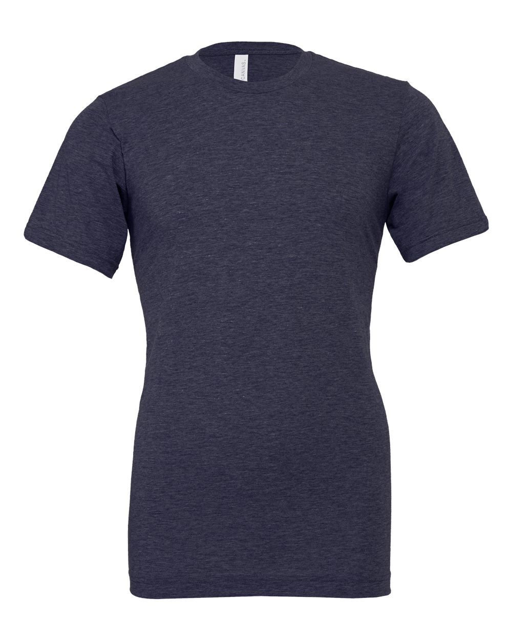 BELLA + CANVAS 3001CVC - Heather Midnight Navy