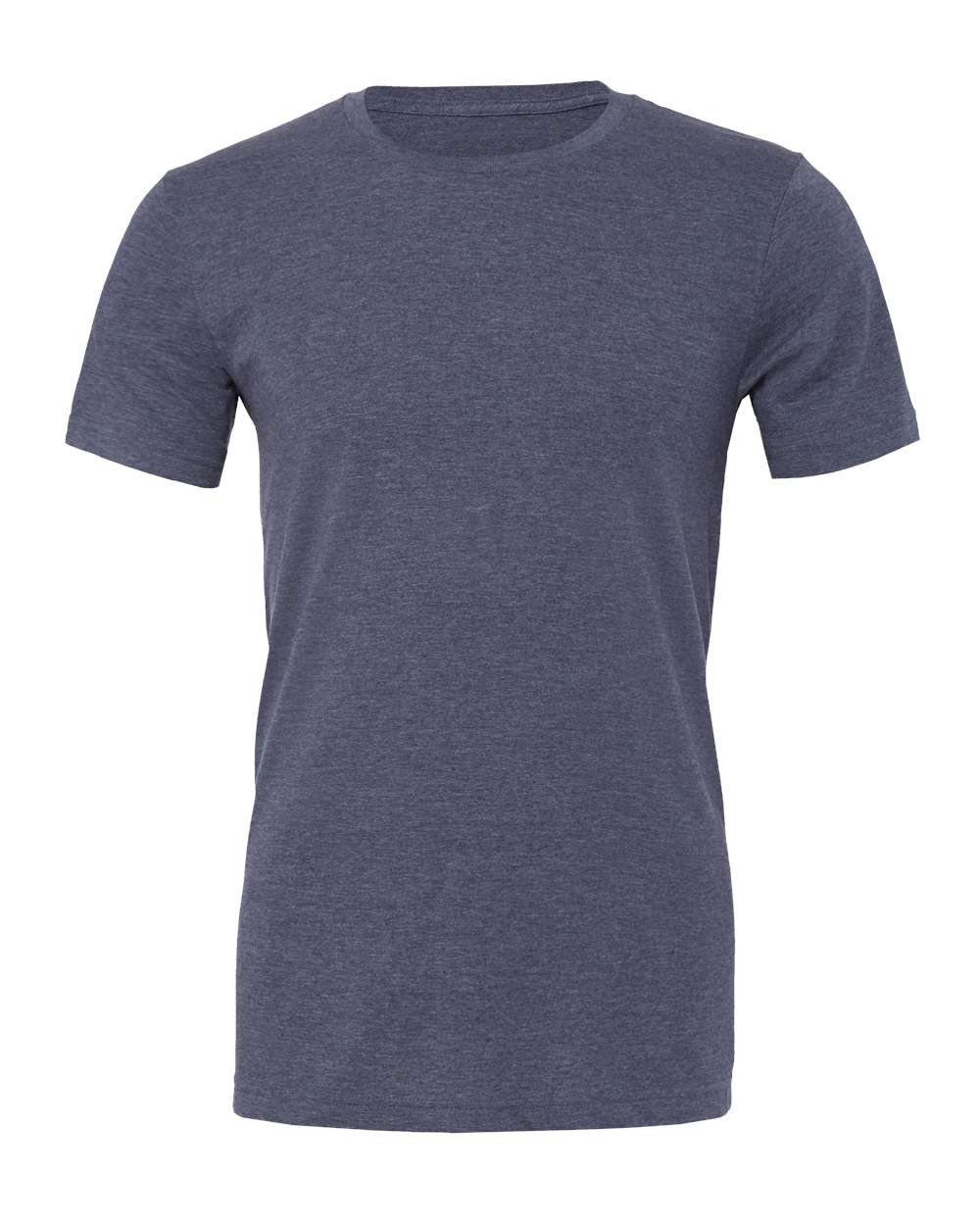 BELLA + CANVAS 3001CVC - Heather Navy