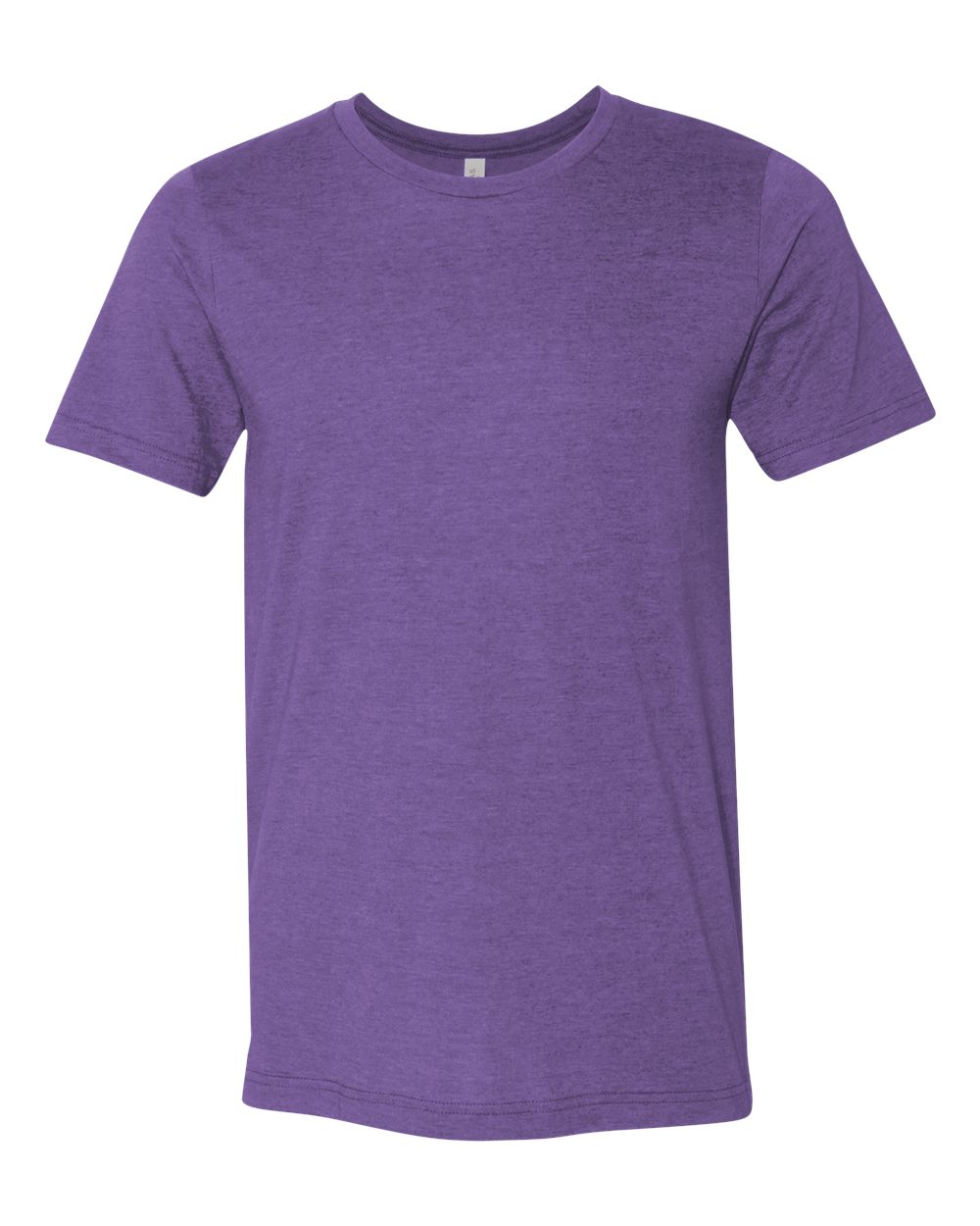 BELLA + CANVAS 3001CVC - Heather Team Purple