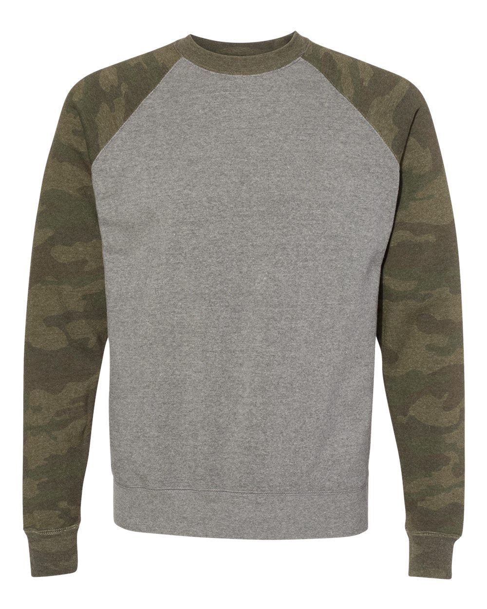 Independent Trading Co. PRM30SBC - Nickel Heather/ Forest Camo