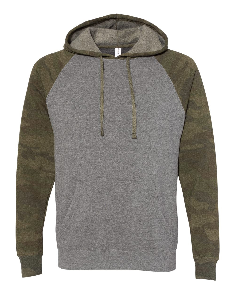 Independent Trading Co. PRM33SBP - Nickel Heather/ Forest Camo