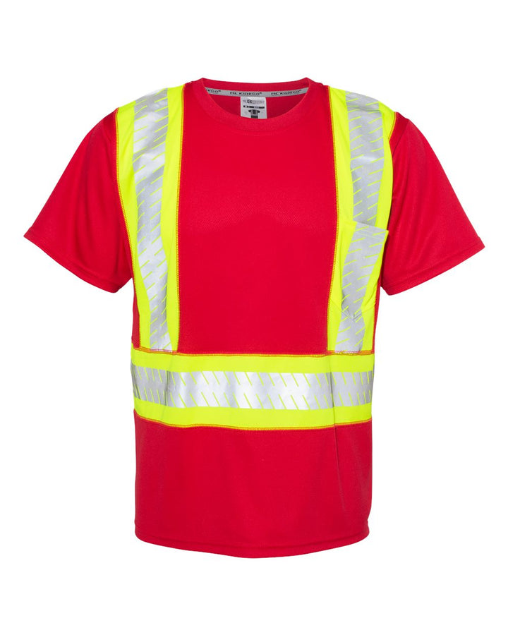 Kishigo B200-204 - Red/ Lime - B203