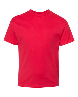Hanes 498Y - Athletic Red
