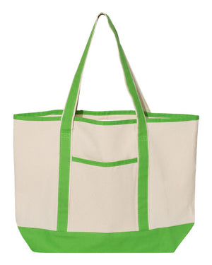 Q-Tees Q1500 - Natural/ Lime