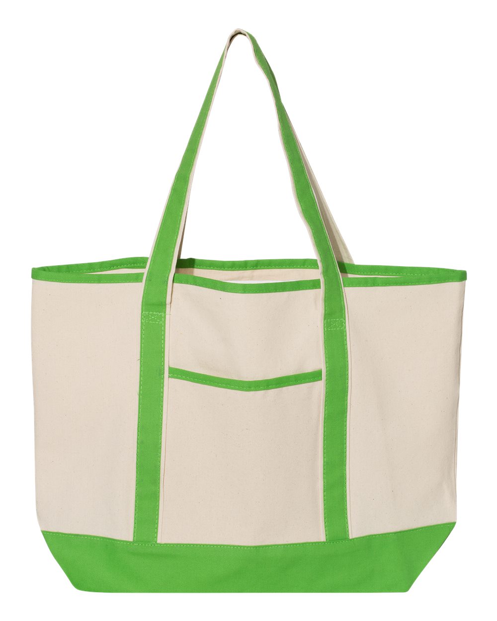 Q-Tees Q1500 - Natural/ Lime