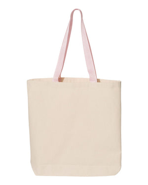 Q-Tees Q4400 - Natural/ Light Pink