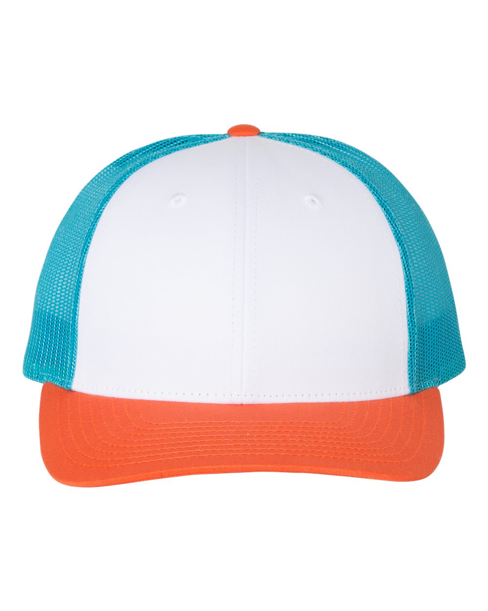 Richardson 115 - White/ Blue Hawaiin/ Pale Orange