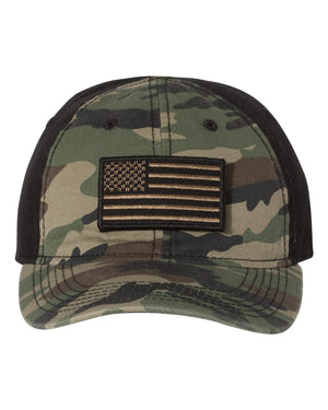 DRI DUCK 3353 - Green Camo/ Black