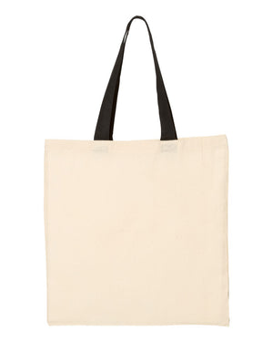 Q-Tees QTB6000 - Natural/ Black